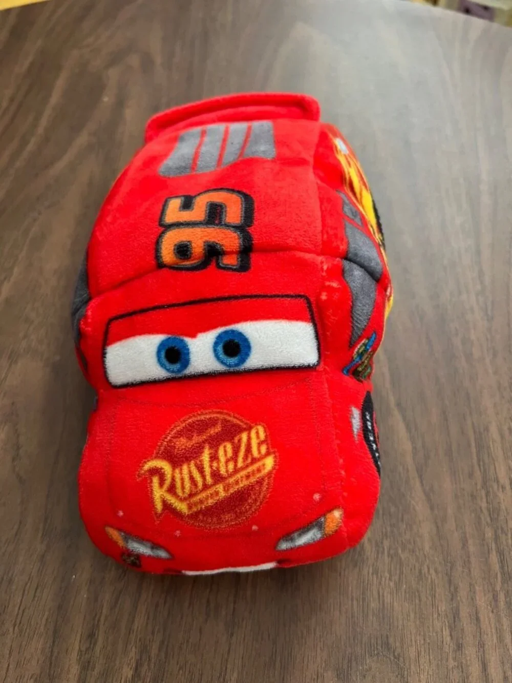 Disney Pixar Cars Slipper LOT & Reversible Lightning McQueen 2-in-1 Plush Toy